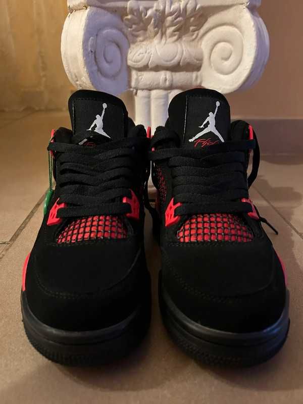 Nike_Air_Jordan_4 |Red Thunder|Retro| rozmiar EU.42