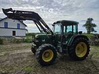 John Deere 6310 4x4 100km tur pneumatyka SPROWADZONY