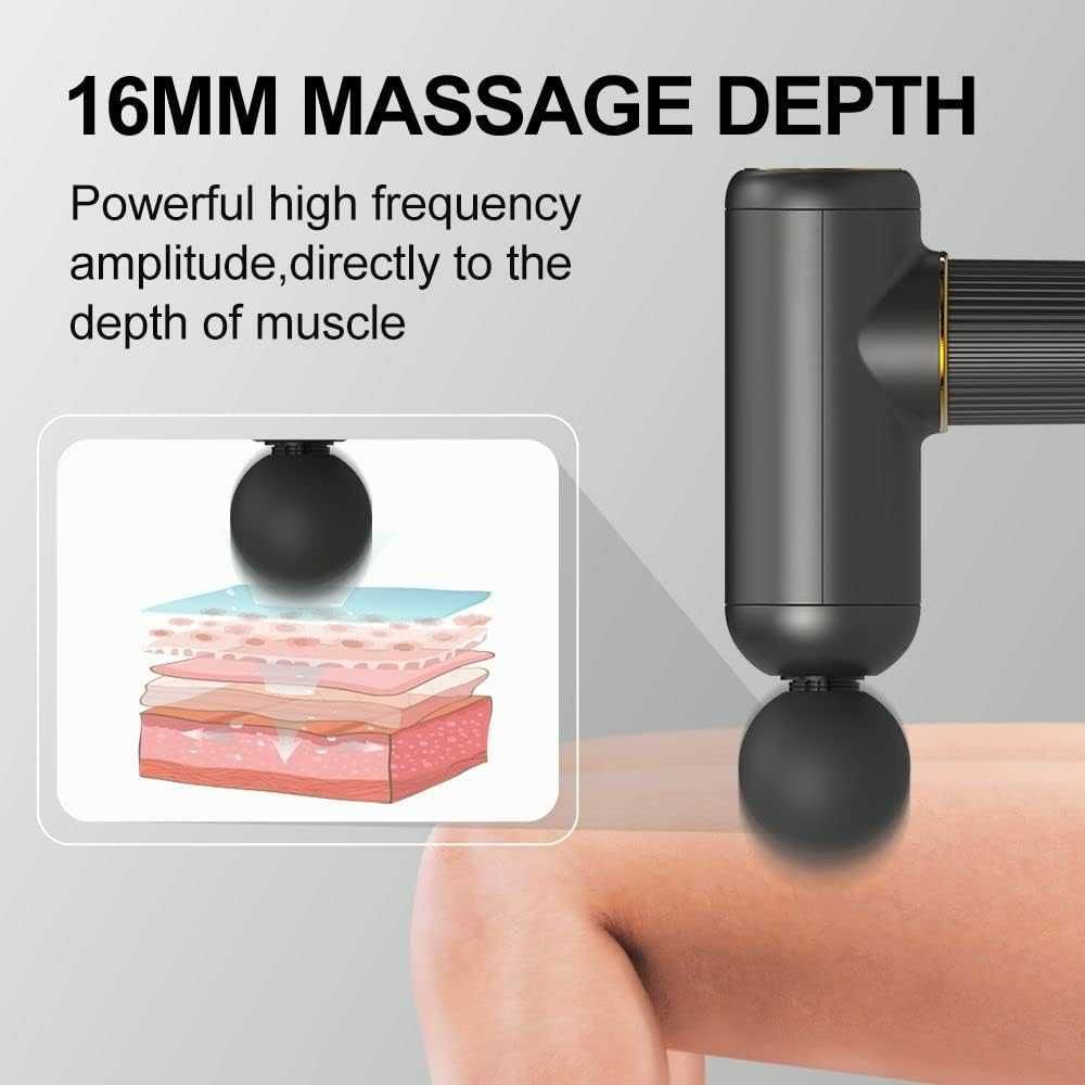 Pistolet do masażu ciała massage gun masażer Wave