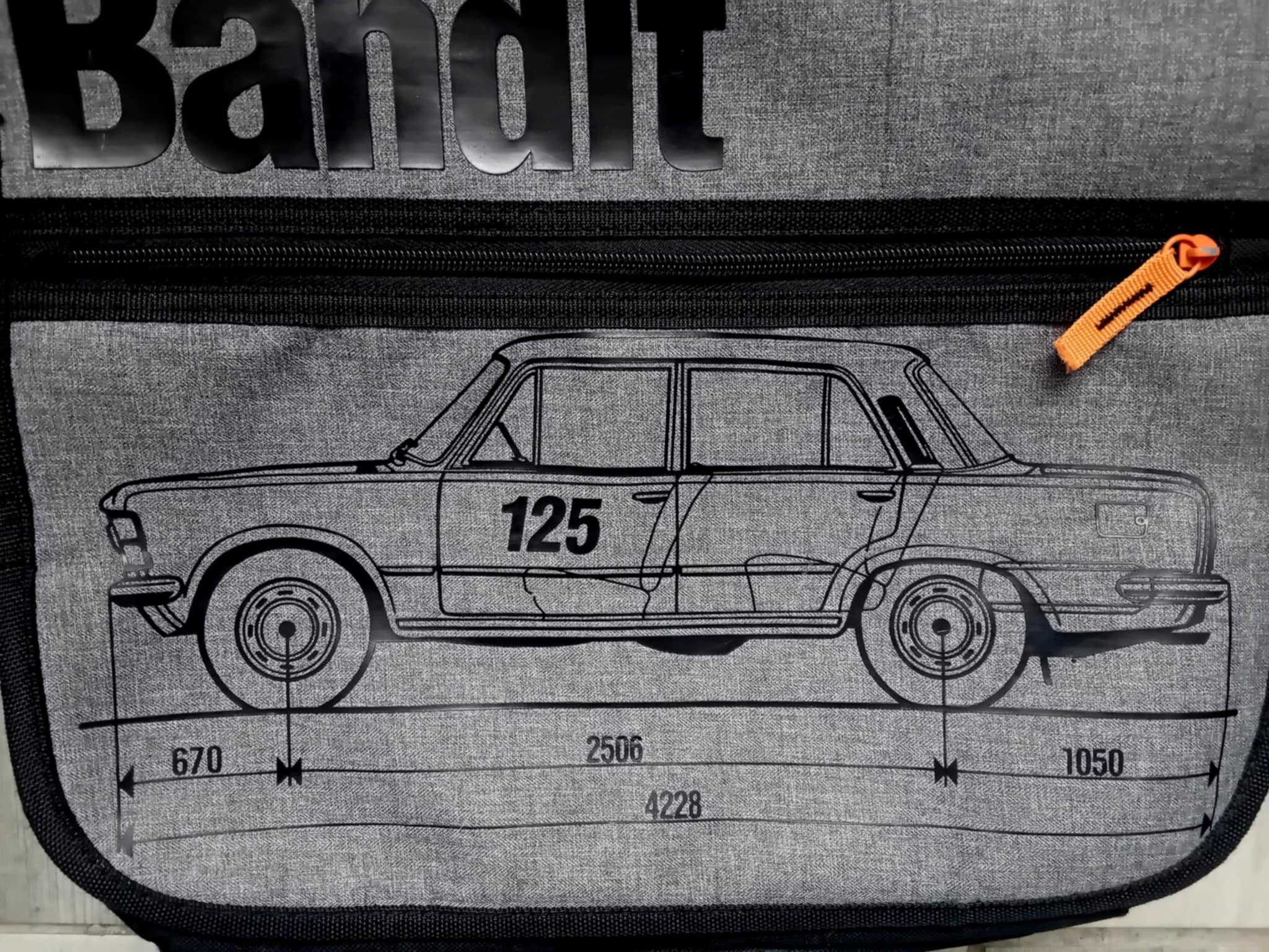 Torba na ramię Cropp Fiat 125p i koszulka L