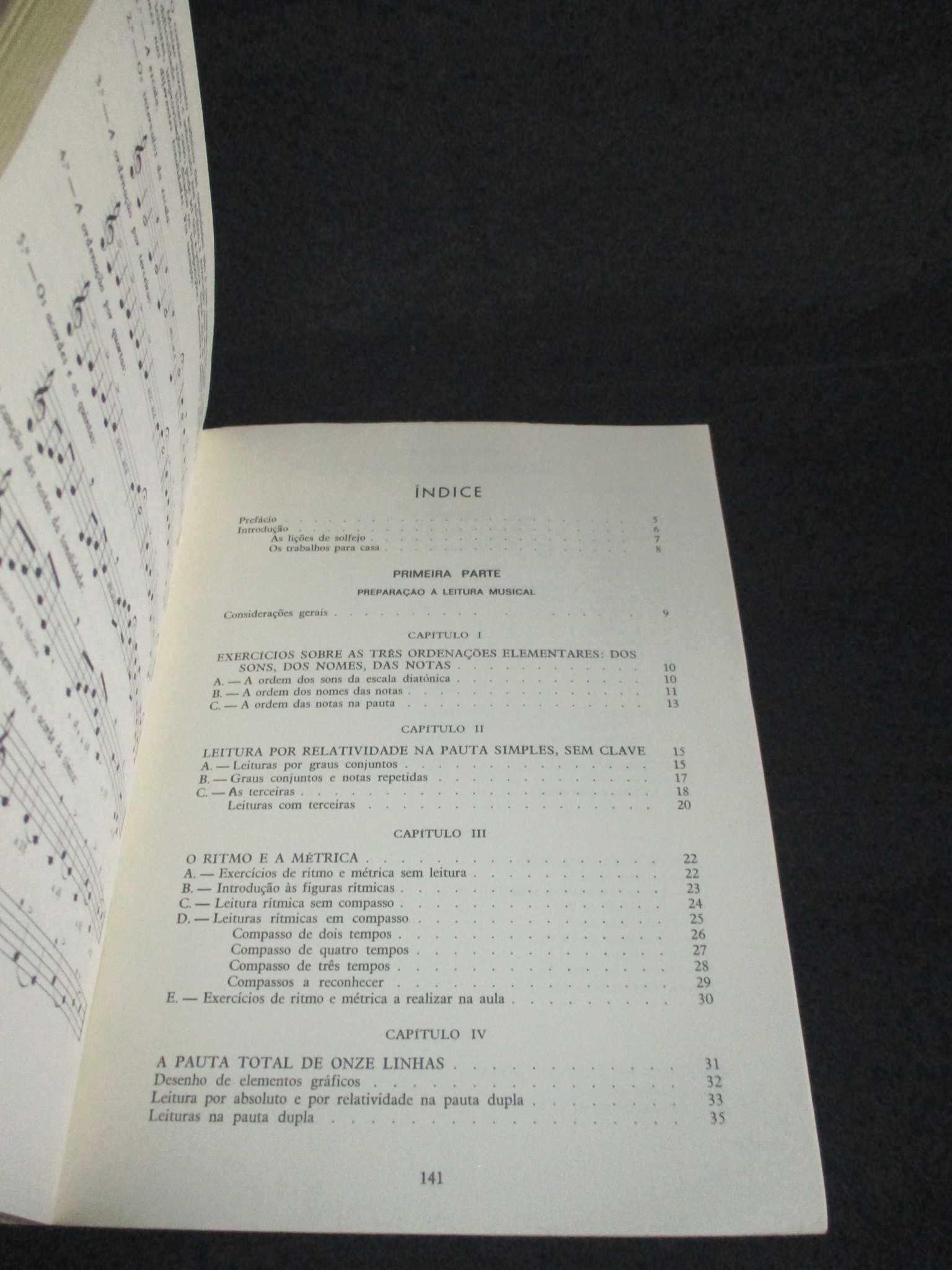 Livro Solfejo Curso Elementar Edgar Willems Raquel Marques Simões