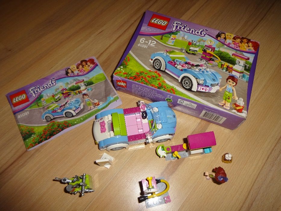 LEGO Friends 41091 kabriolet Mii klocki UNIKAT 6-12