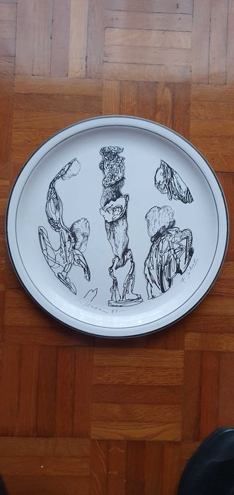 Lote de 3 Pratos decorativos