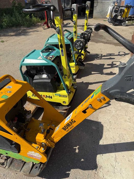 Продам виброплиту, трамбовку, вибротрамбовку WACKER, BOMAG, WEBER