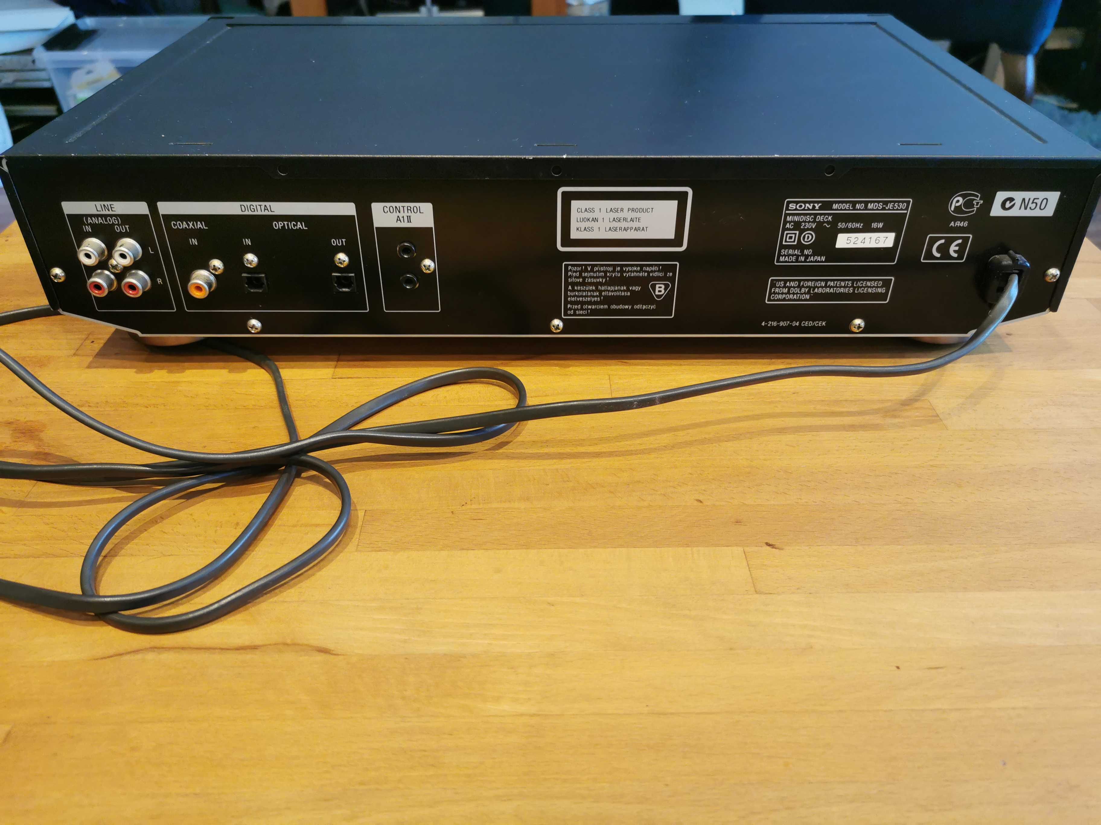 SONY MDS-JE530 bez pilota
