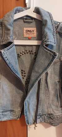 Ramoneska ONLY jeansowa kurtka 36
