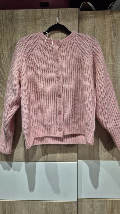 Sweter różowy big star