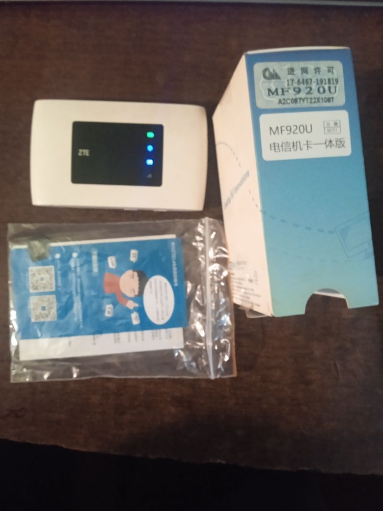 Wifi модем zte MF920U
