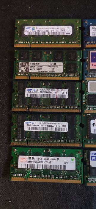 Zestaw pamięci RAM do laptopów