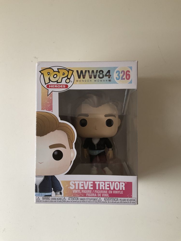 Funko Pop Figure Steve Trevor - “Wonder Woman 1984” DC Comics Novo