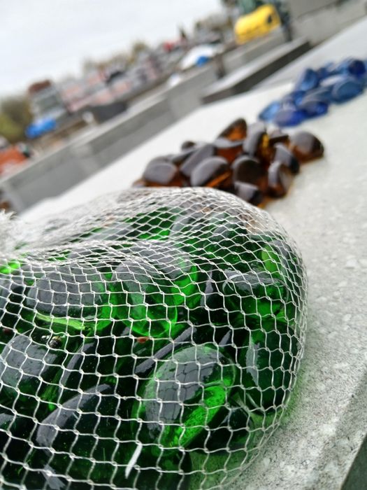 Kamień ozdobny szklany