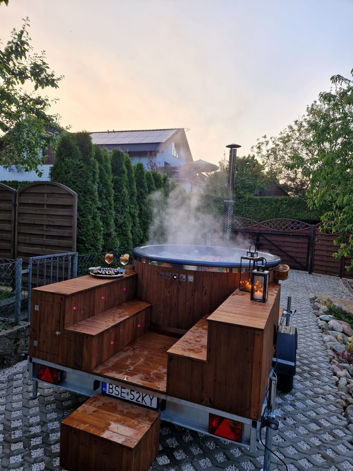 Wynajem bali mobilnej- jacuzzi od Kamila