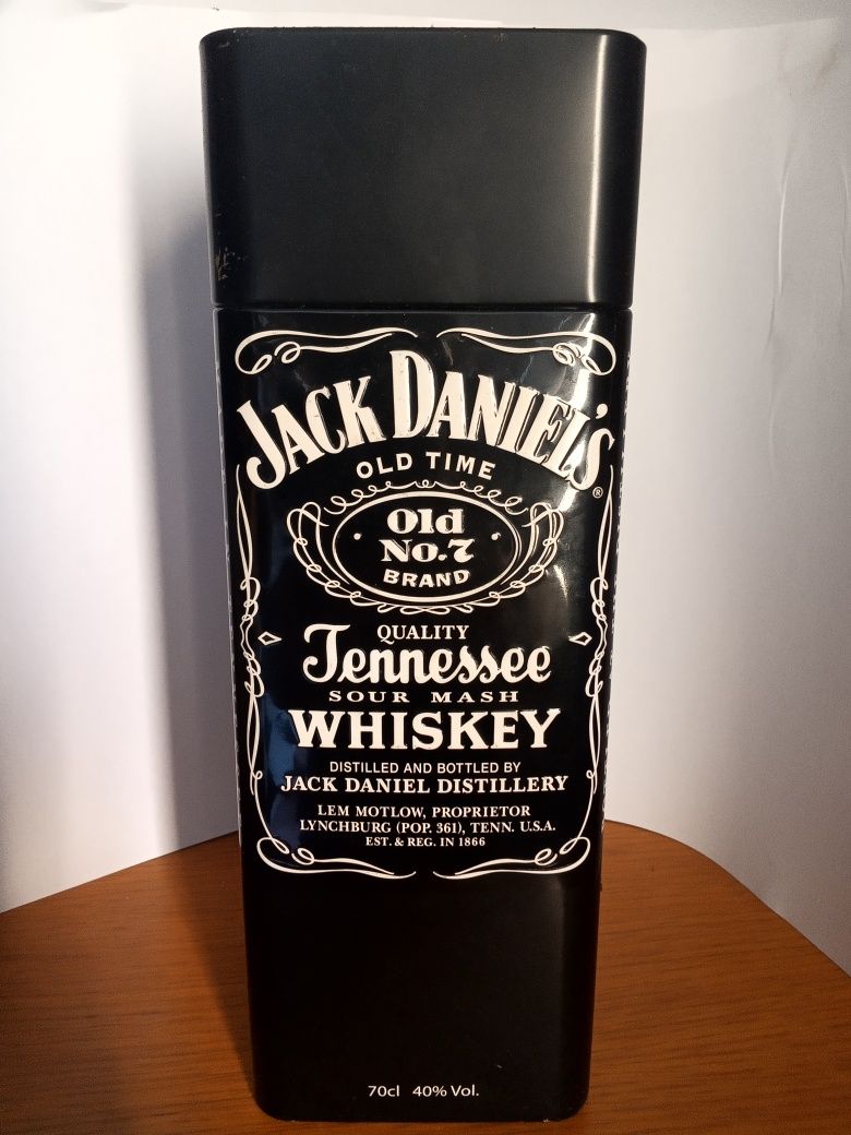 Lata Jack Daniels antiga