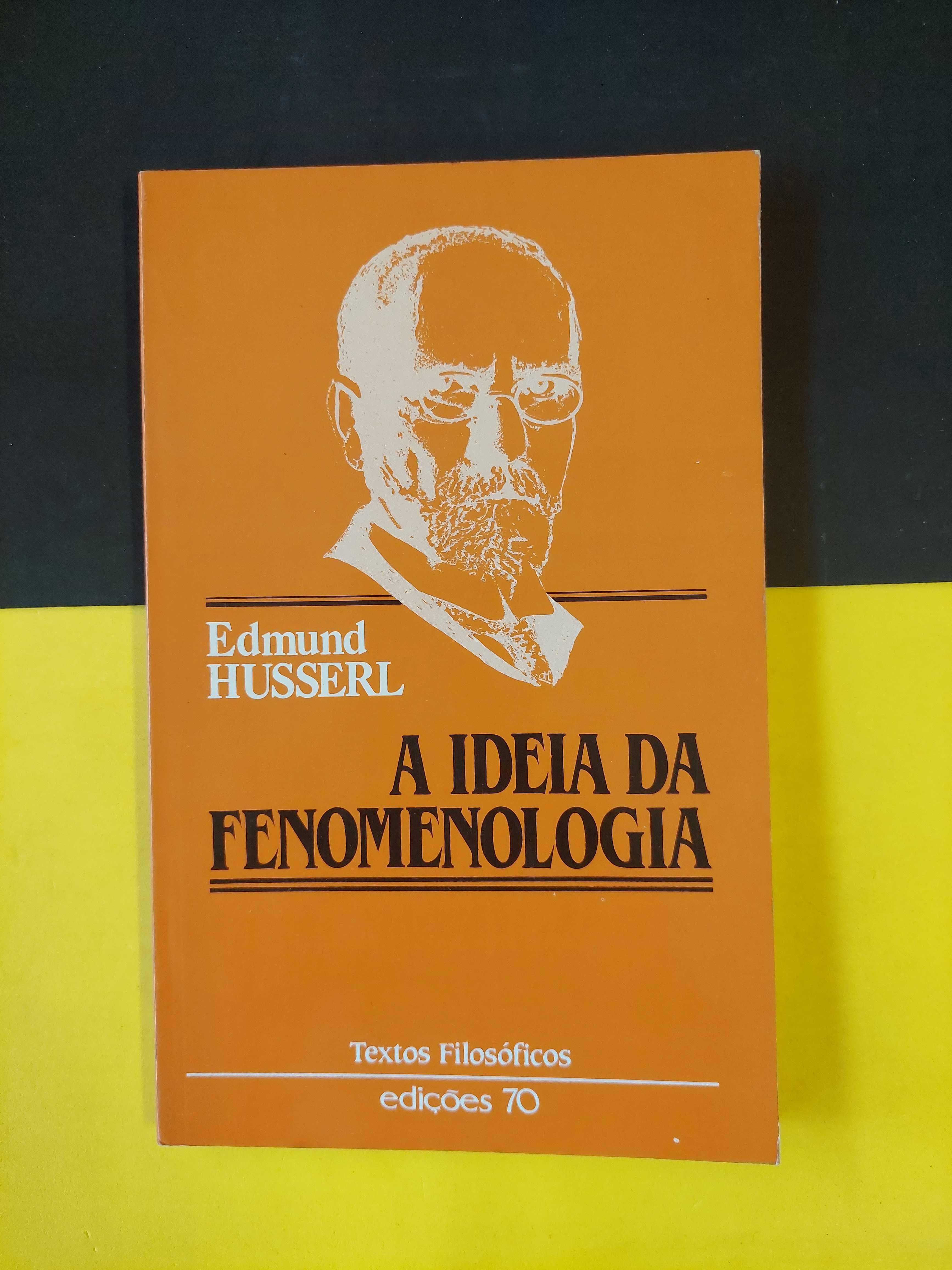 Edmund Husserl - A ideia da fenomenologia