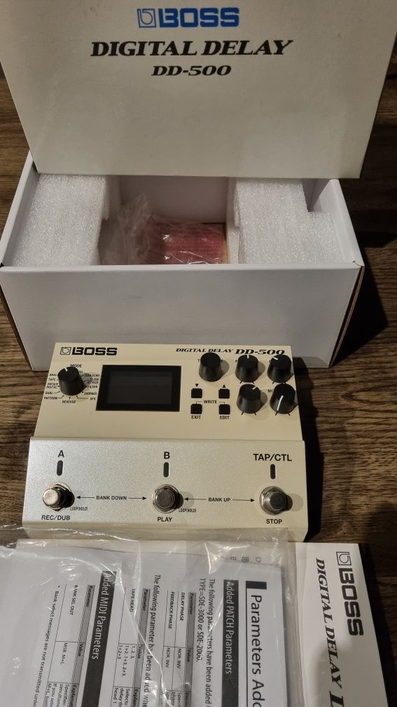 Boss DD-500 Delay Tape echo