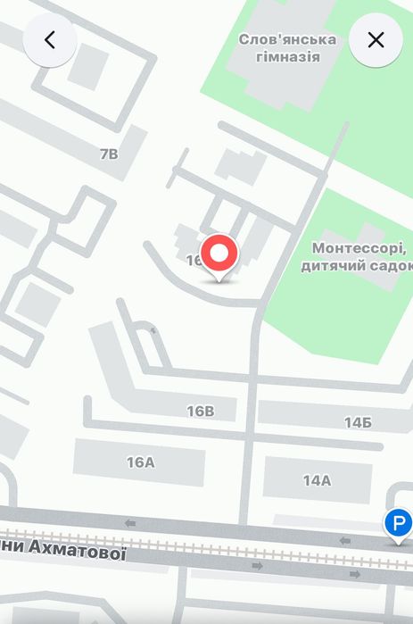 1к  Квартира 24м2 Анни Ахматової 16Б Позняки