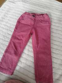 Spodnie bawełniane, ala jeans, Colors of Benetton