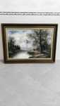 Quadro paisagem vintage