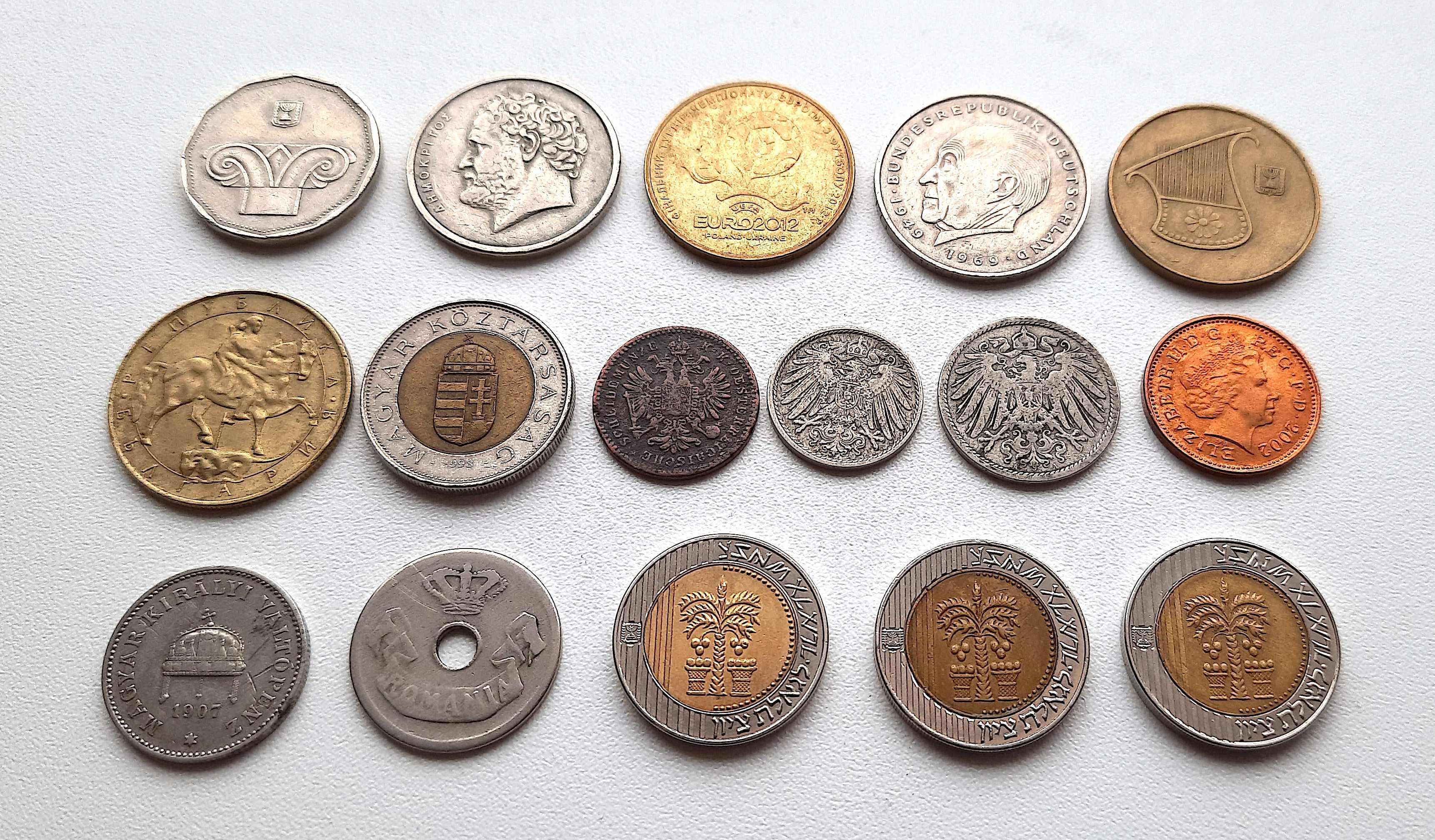 Монети США, Європа, СССР
