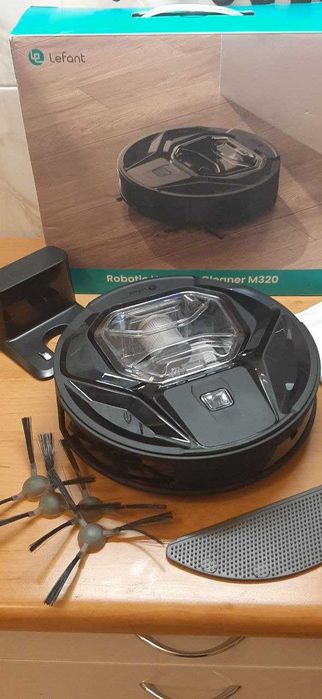 Robot sprzątający Lefant M320 (6000 Pa, 3w1). BDB stan! OKAZJA!