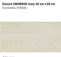 Glazura, nowe kafelki Emowood Ivory 30x60 cm