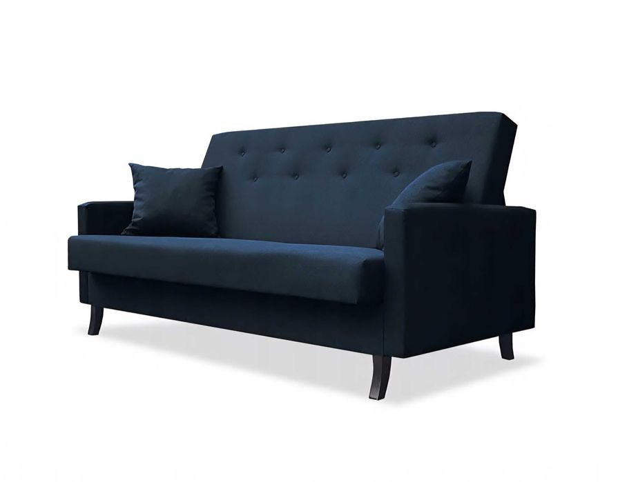 Amelia wersalka sztruks welur rozkładana kanapa sofa