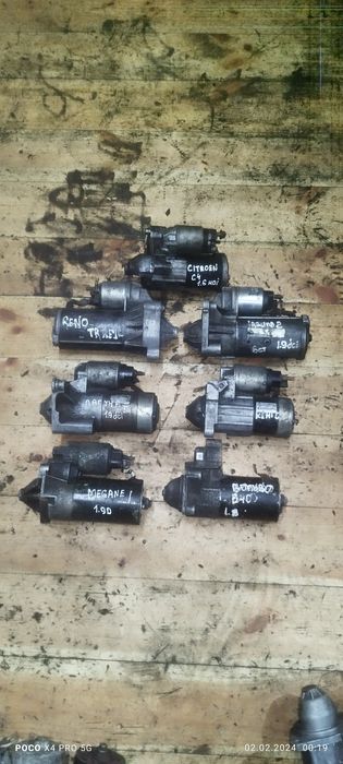 Стартер Laguna Megane Trafic Kangoo C4 Picasso/Xsara Peugeot