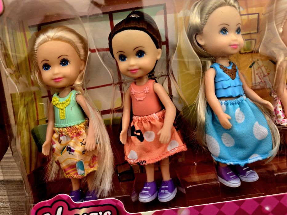 Duży super zestaw Laleczek Lalki zabawki nowe