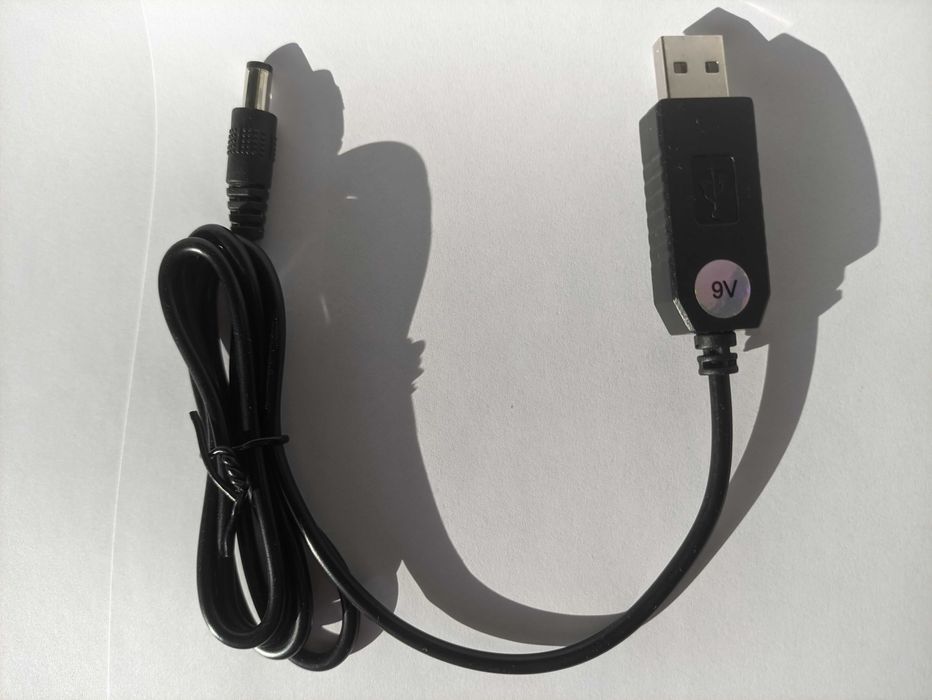 Кабель для роутера USB-DC 9V/12V Інтернет від повербанку
