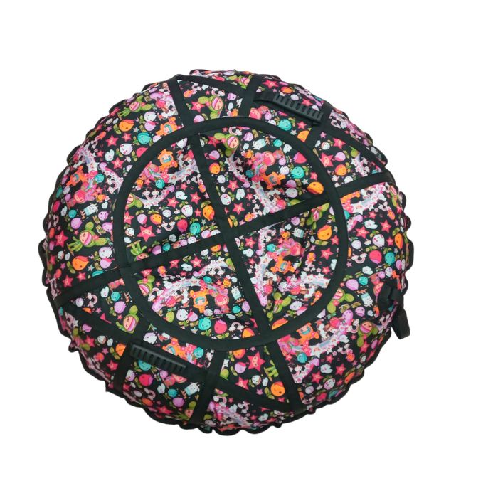 Тюбінг зимовий для катаня тюбинги санки надувные плюшка ватрушка шайба