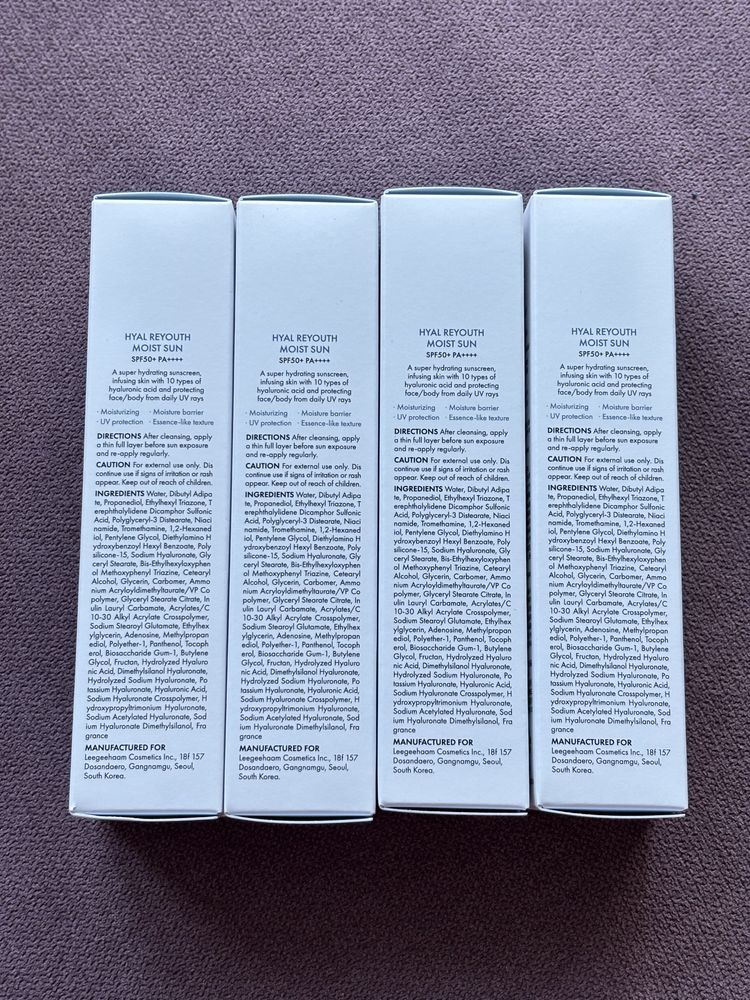 Dr.Ceuracle Hyal Reyouth Moist Sun SPF 50