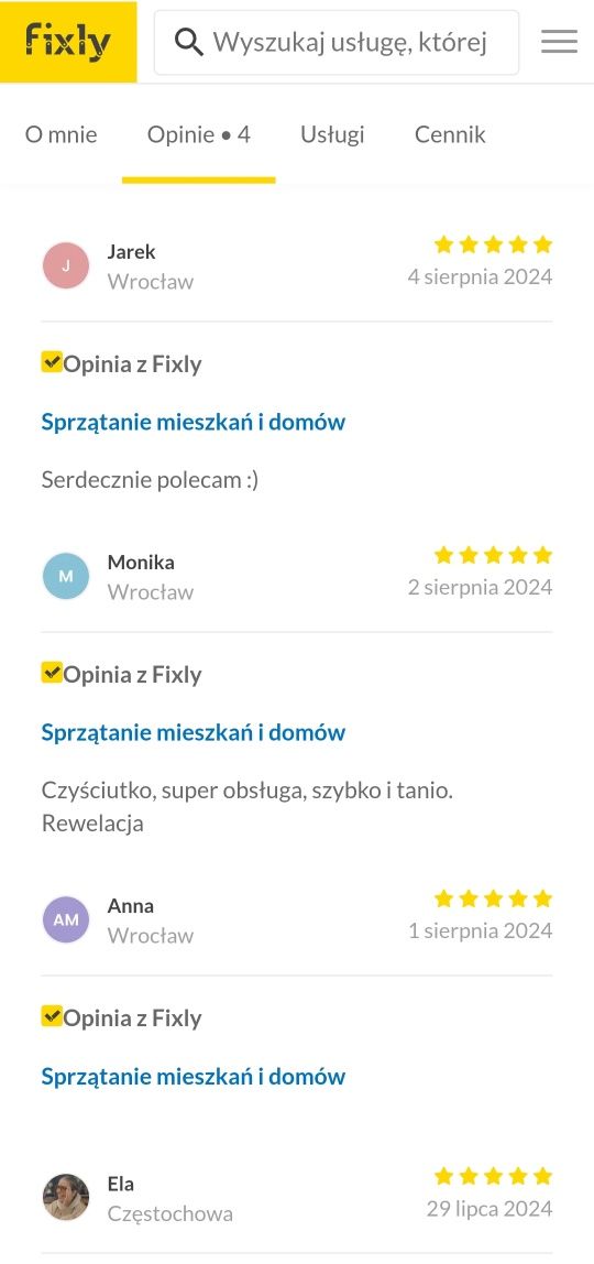 Kompleksowe usługi sprzątania - Wrocław - firma Czarodzieje Porządku