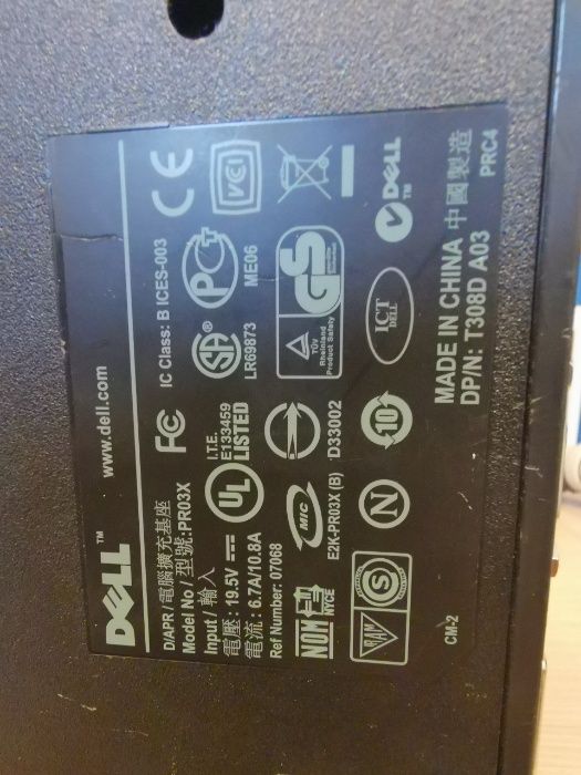 Stacja dokująca Dell PRO3X E5410 E5520 E6510 PR03X