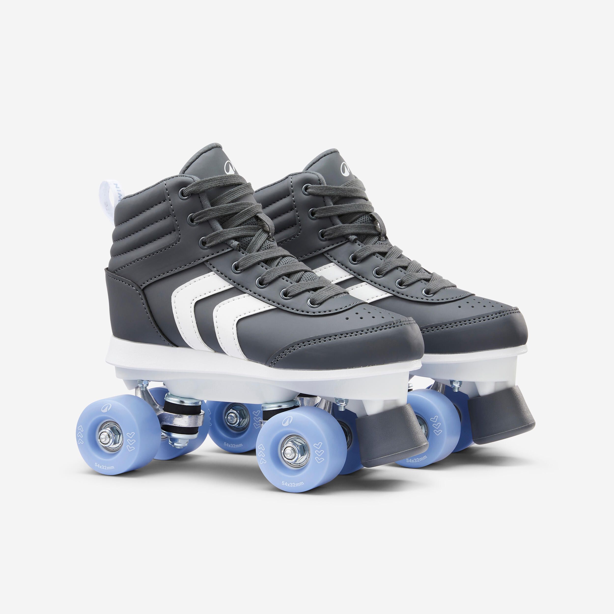 Patins de 4 Rodas Criança Quad 100 Azul