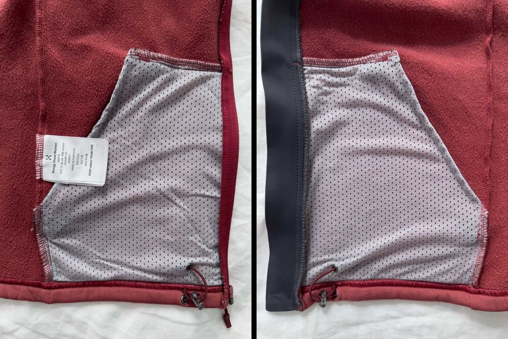 Bluza polarowa Haglöfs Bungy Hood – damska, rozmiar XS