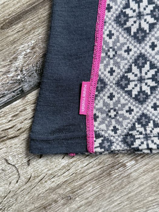 Damska bluzka termoaktywna KARI TRAA 100% Merino Wool S Stan Perfekt