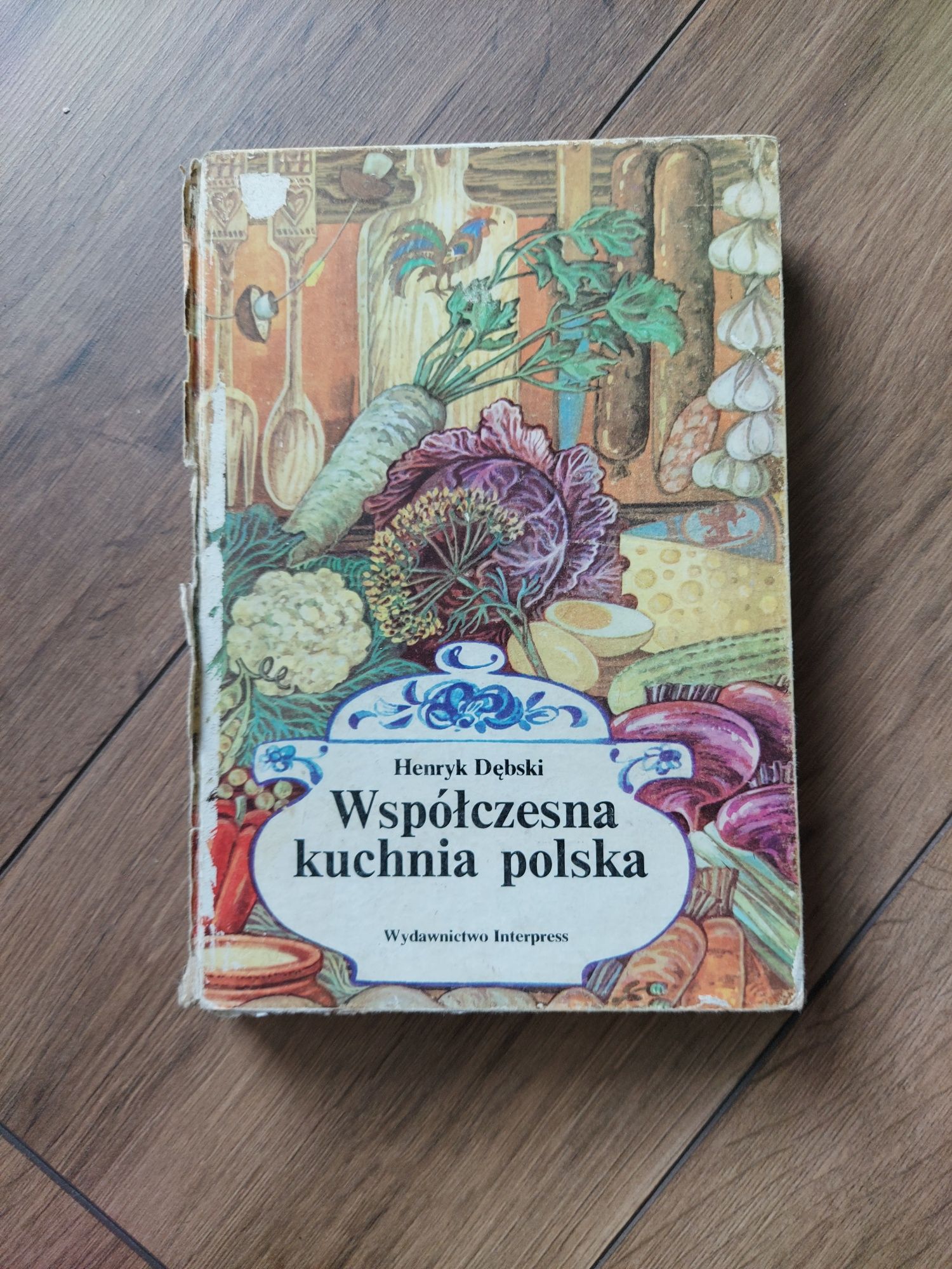 Współczesna kuchnia polska Henryk Dębski książka kucharska z vintage