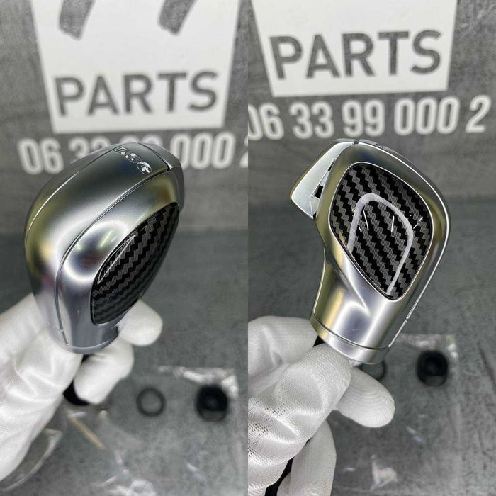 Селектор ручка акпп DSG Aisin CARBON Stell / Piano Black АНТИХРОМ