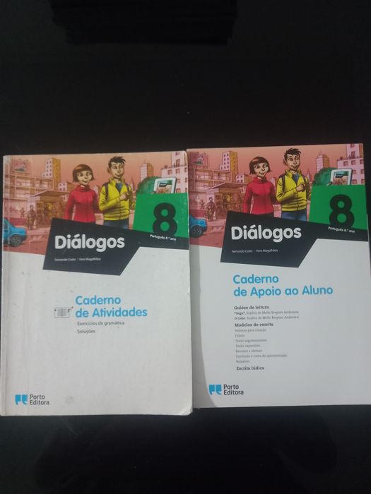 Caderno de atividades - Português 8.⁰ ano + Caderno de Apoio (Oferta)