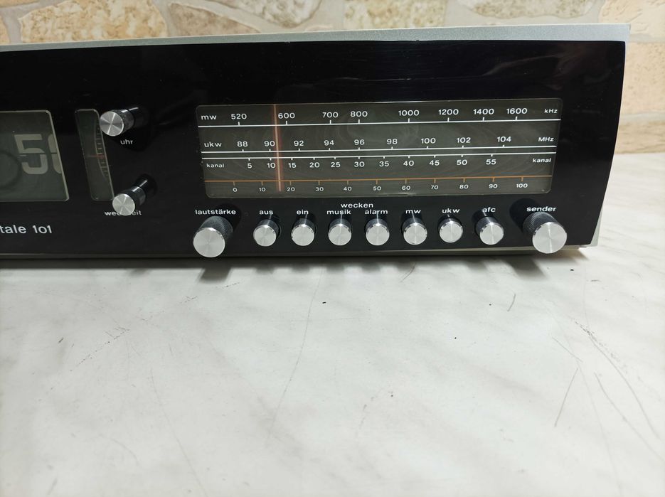 Zegar klapkowy radio budzik  TELEFUNKEN DIGITALE 101