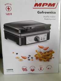 Nowa gofrownica MPM 1400W duże gofry