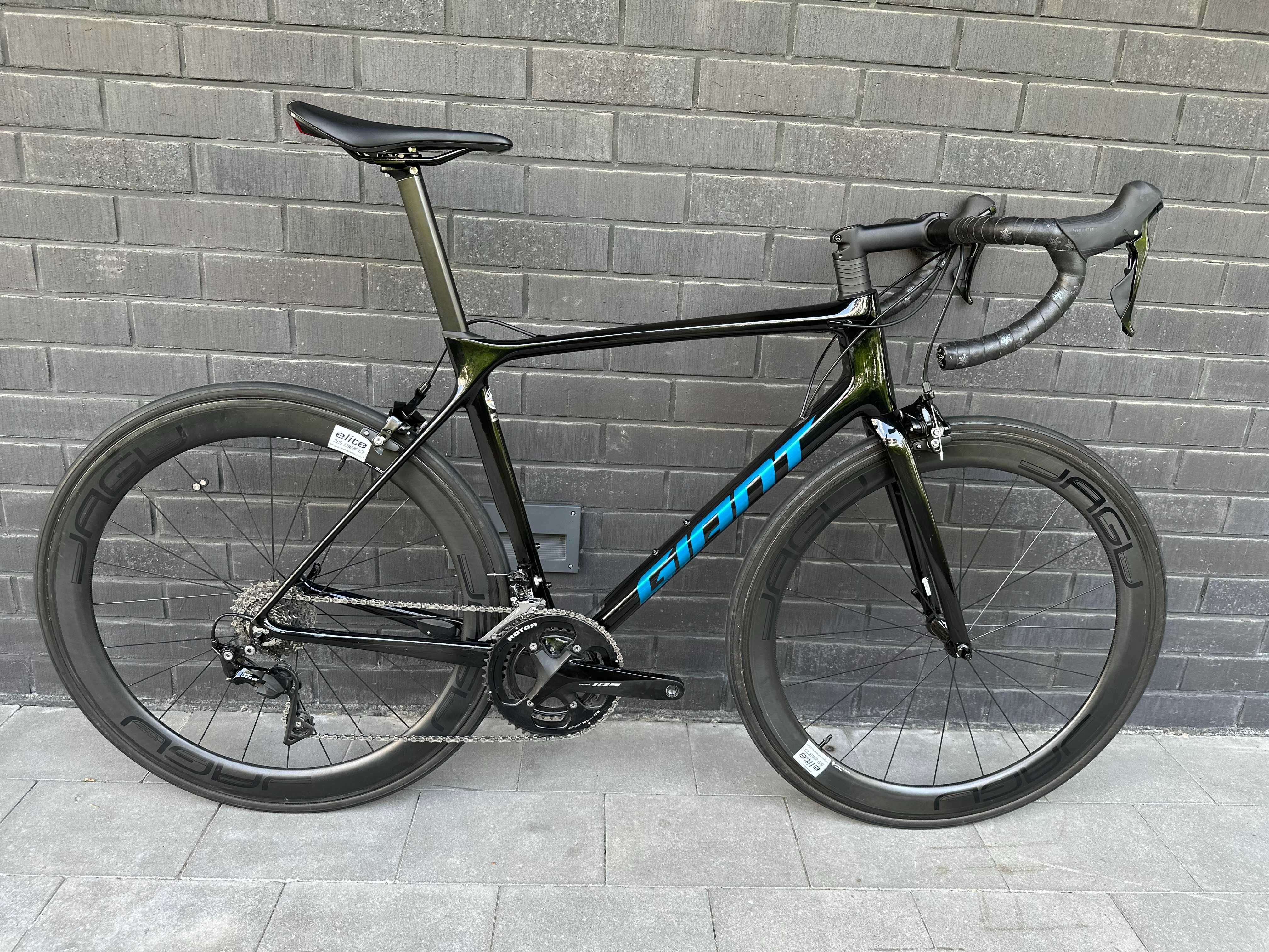 GIANT TCR Advanced 2 2021 M/L koła carbon JAGU Elite 55 mały przebieg