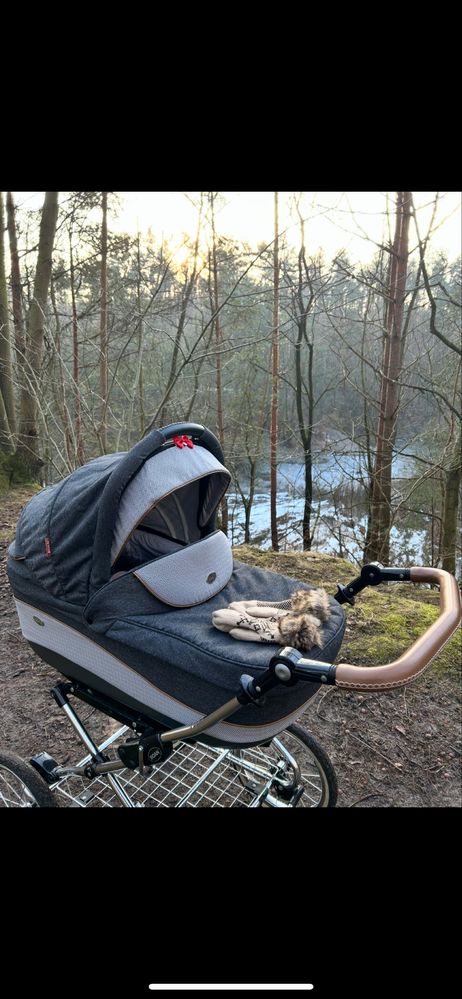 Wózek 2w1 Roan Emma w stylu retro
