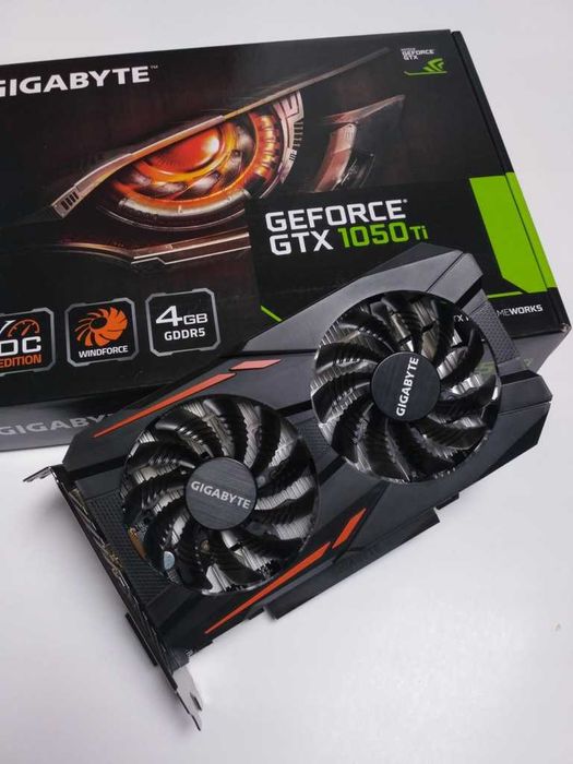 Geforce Gigabyte 1050 TI OC 4GB