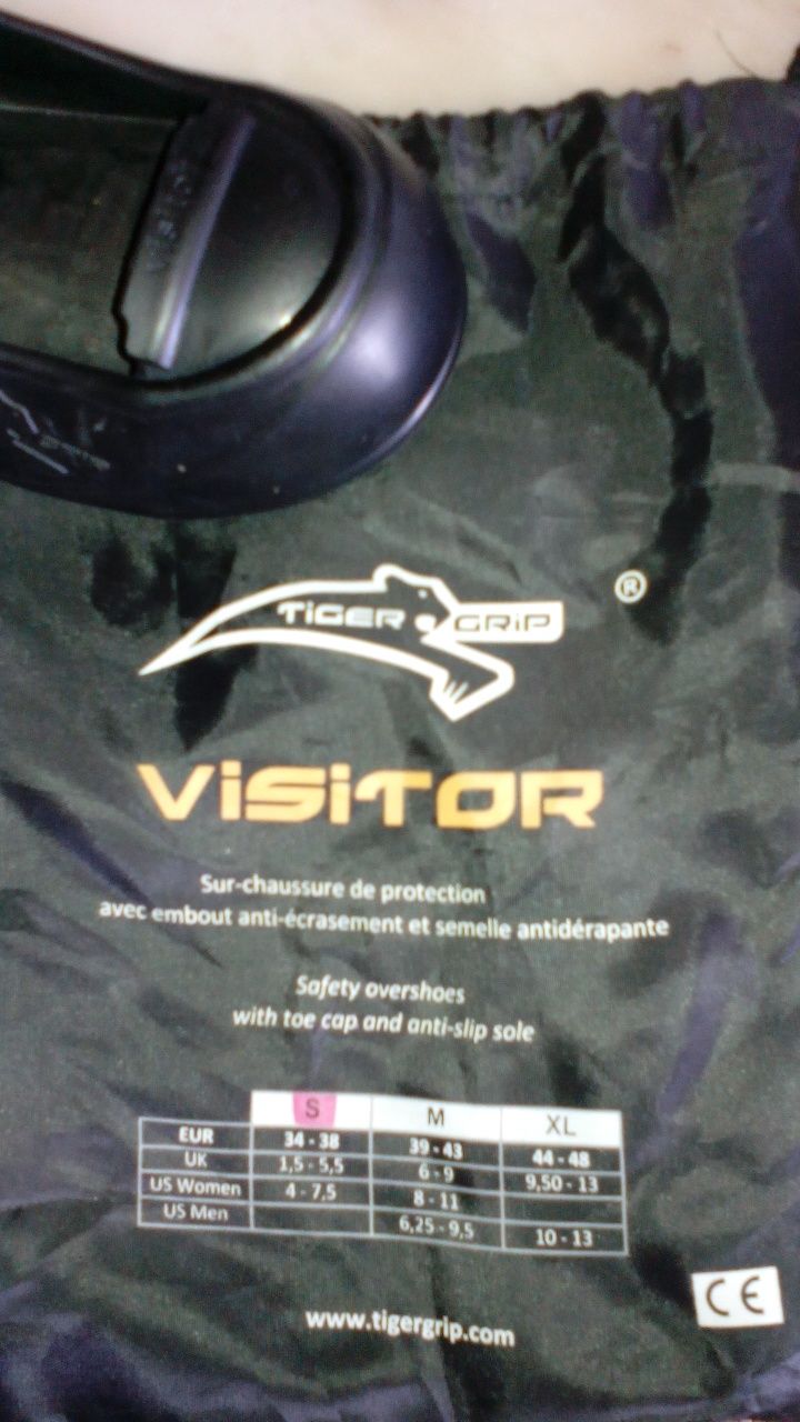 kit seguranca Medium Visitor Safety Cap Overshoe.