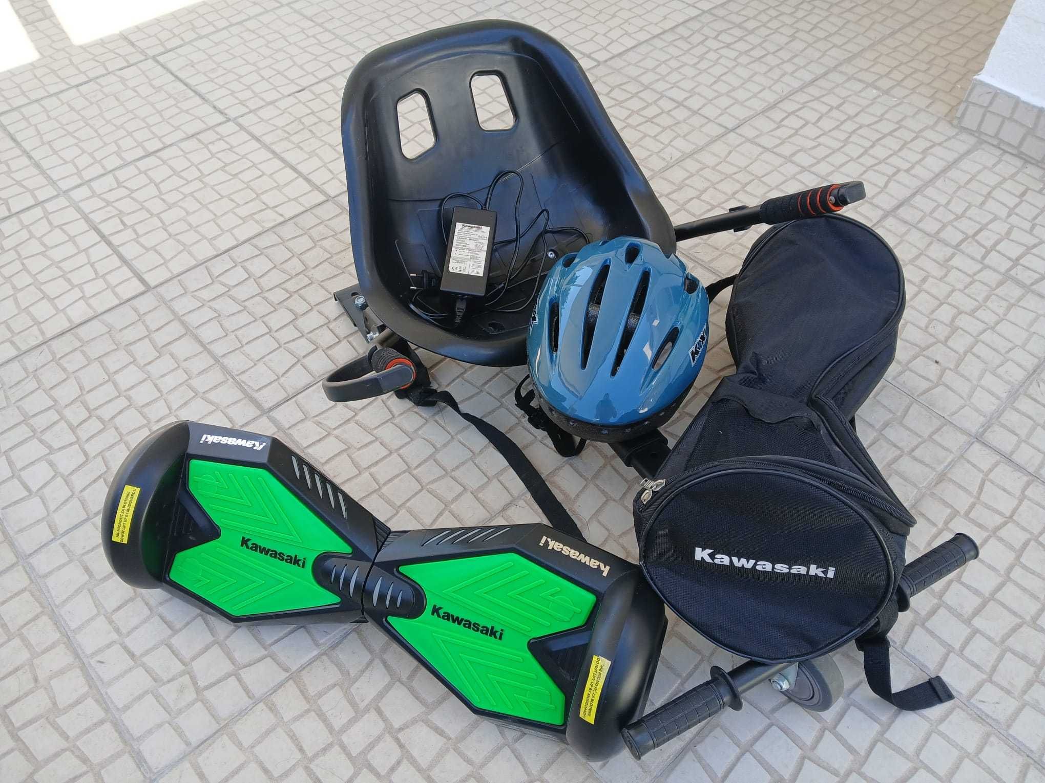 Hoverboard KAWASAKI 6.5'' KX-Pro com Hoverkart