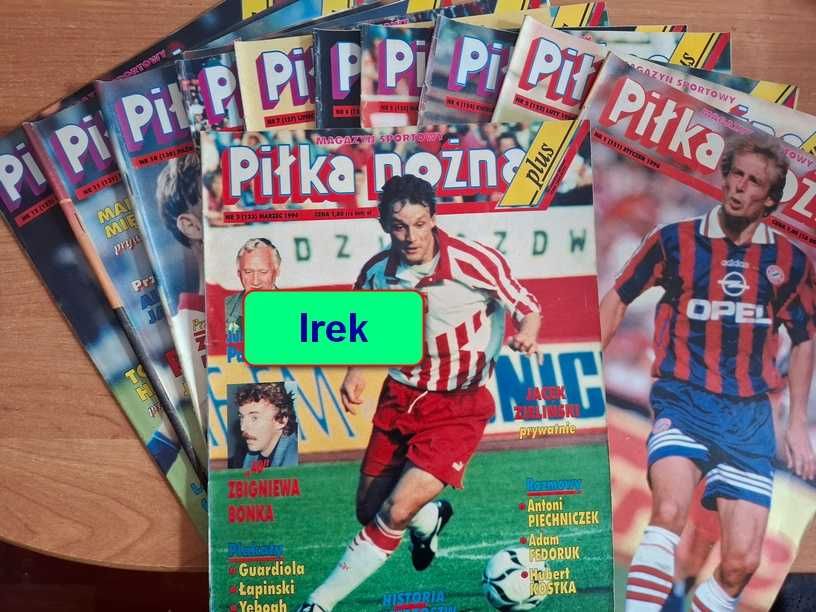 Miesięcznik "Piłka Nożna - plus" - rocznik 1996