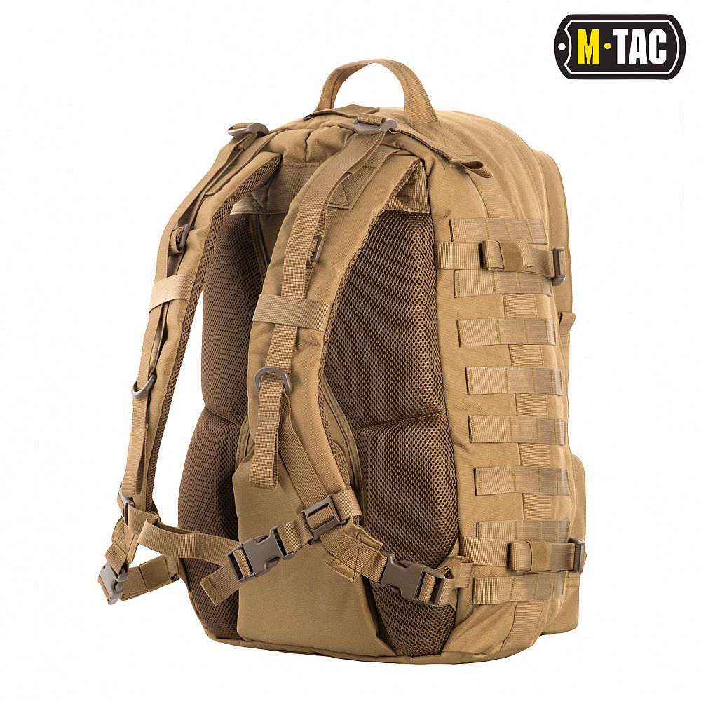 Якісний тактичний M-Tac рюкзак Trooper Pack Coyote