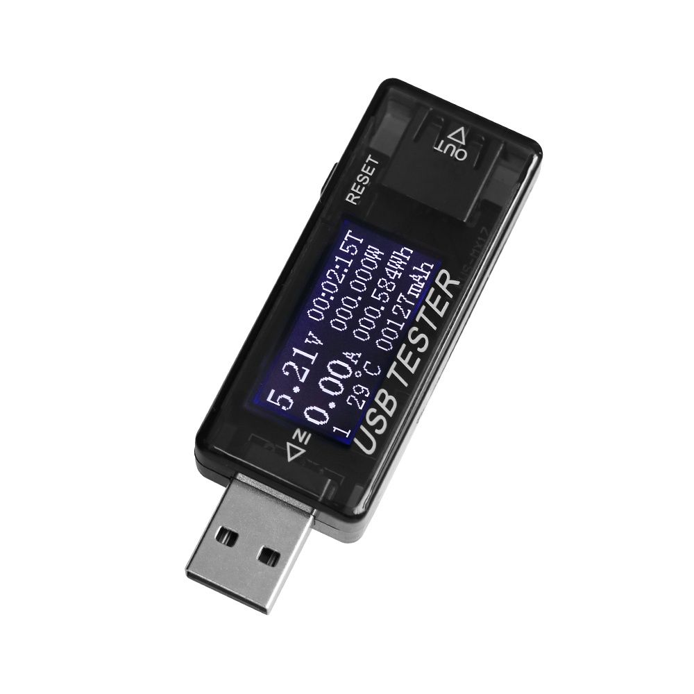 USB Тестер 8в1 KWS-MX17 струму вольтметр амперметр вимірювач ємності