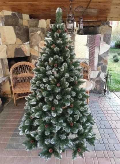 ‼️Акція‼️ Штучна ялинка "Елітна з Шишками" | Елка искусственная, ель